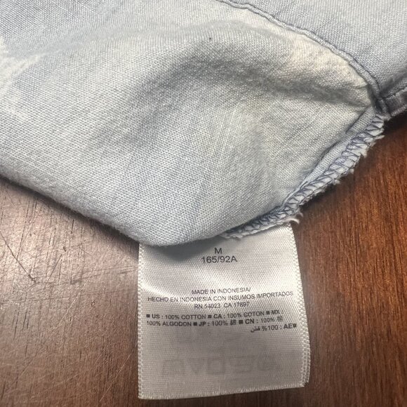 Old Navy Light Denim Sleeveless Star Dress - Women’s M - Picture 5 of 6